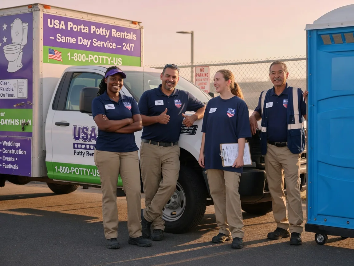 Porta Potty Rental company in Yucca Valley, CA